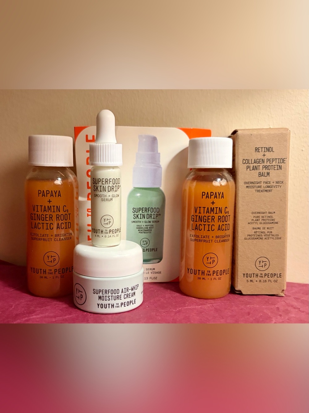 Youth To The People-5 Piece Skin Care- Travel Set